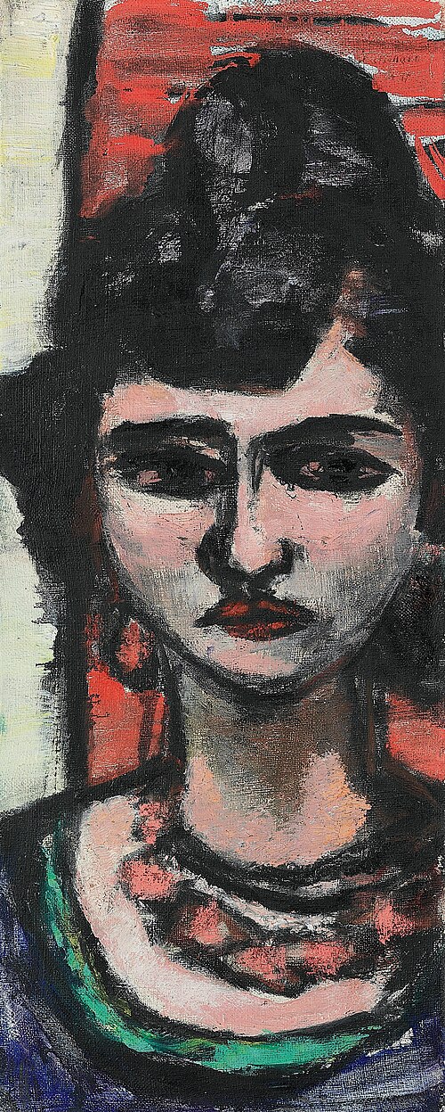 Italian woman, 1946, Max Beckmann