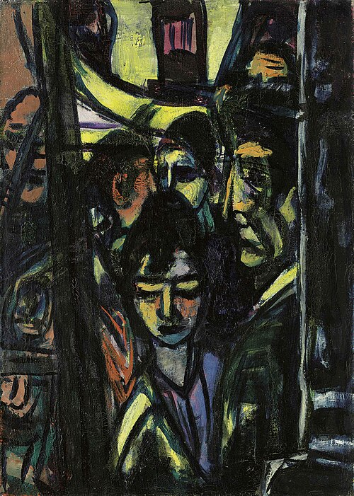 Café (Hotel de l’Europe), 1947, Max Beckmann
