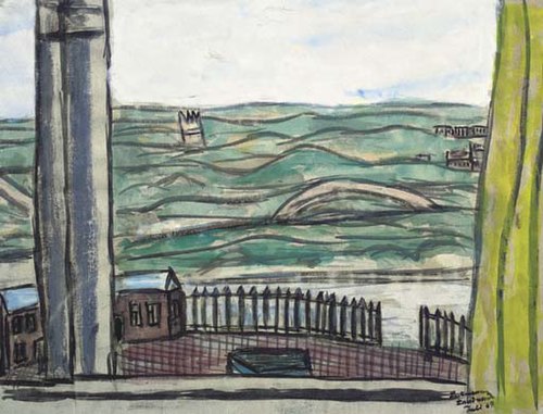 Dünen, 1934, Max Beckmann