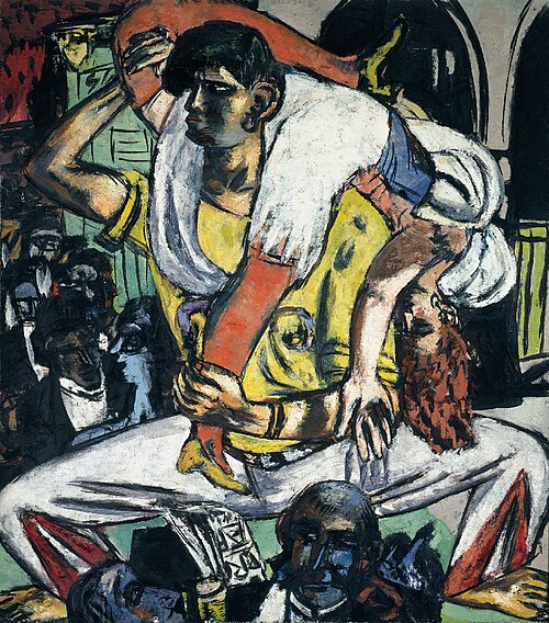 Apachentanz, 1938, Max Beckmann