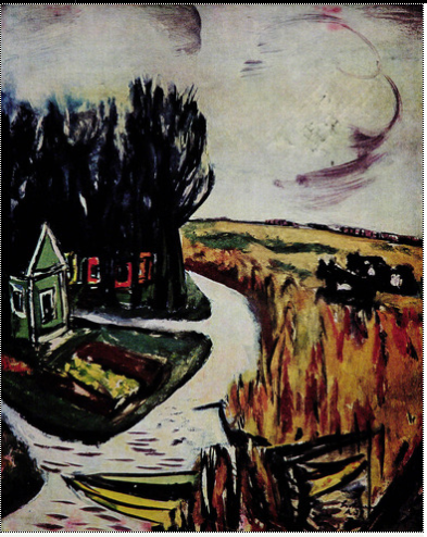 Landscape with Cows, 1938, Max Beckmann