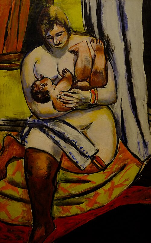 Mother and Child, 1936, Max Beckmann