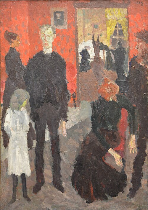 Small Death Scene, 1906, Max Beckmann