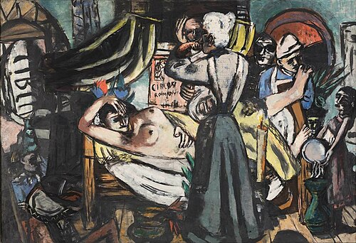 Birth, 1937, Max Beckmann