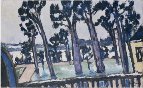 View from the Rupenhorn on the Havel, 1936, Max Beckmann