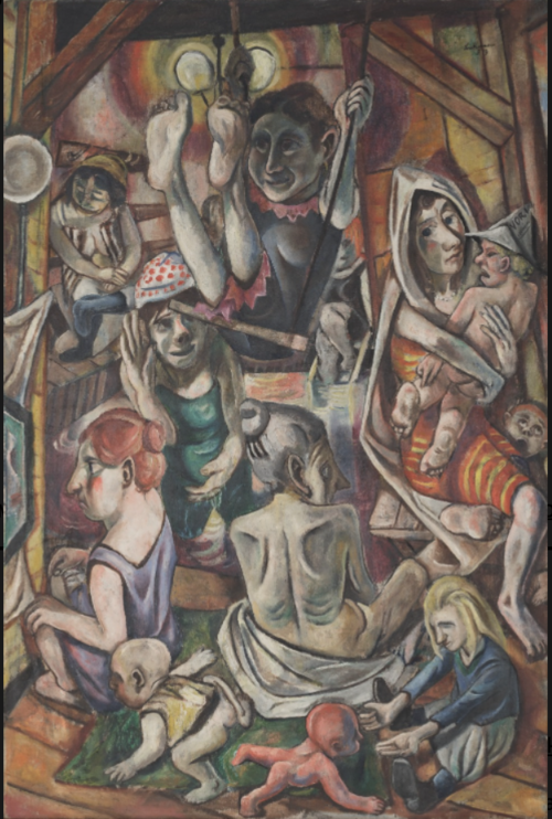 Women's Bath, 1919, Max Beckmann