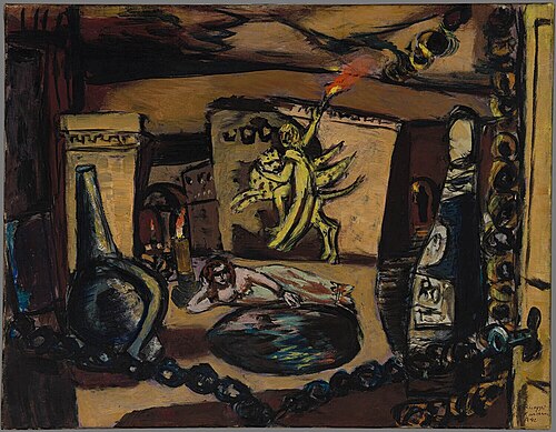 Apollo, 1942, Max Beckmann