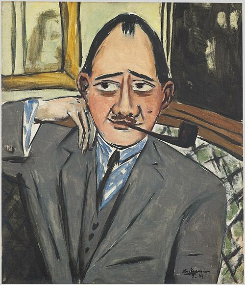 Portrait d'un Français, 1933, Max Beckmann