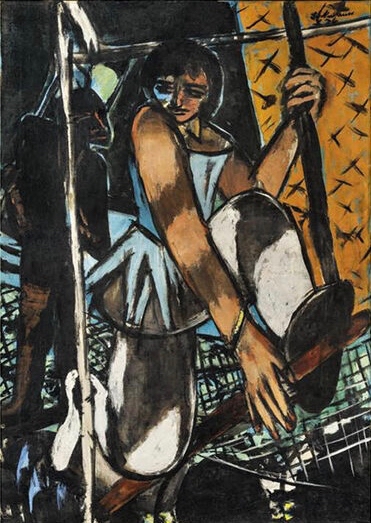 Artist, 1936, Max Beckmann
