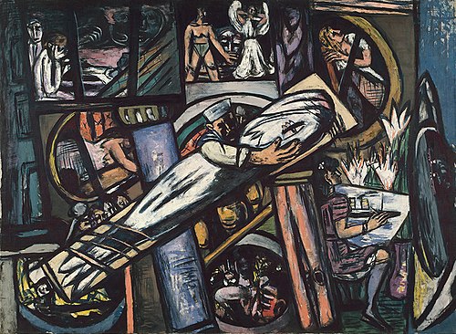 Cabins, 1948, Max Beckmann