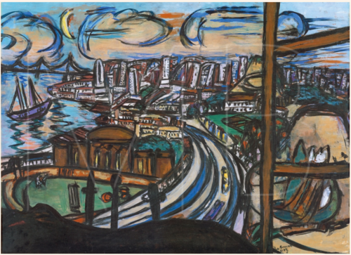 San Francisco, 1950, Max Beckmann
