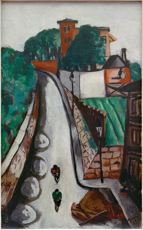 The Wendelsveg, 1928, Max Beckmann