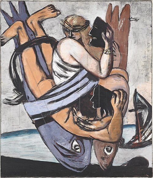 Journey on the Fish, 1934, Max Beckmann