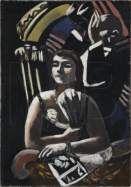 The Theatre Box, 1928, Max Beckmann