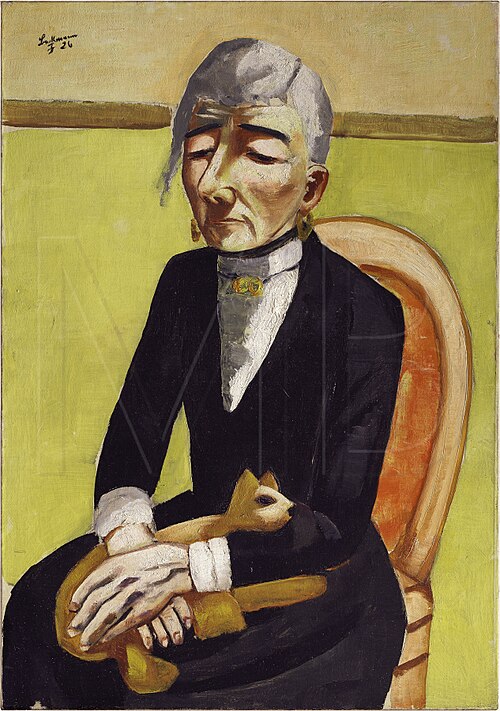The Old Actress, 1926, Max Beckmann