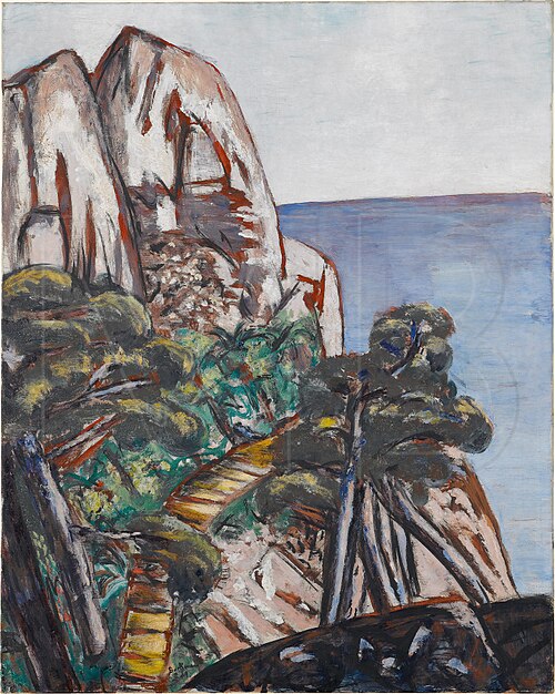 Cap Martin, 1939, Max Beckmann