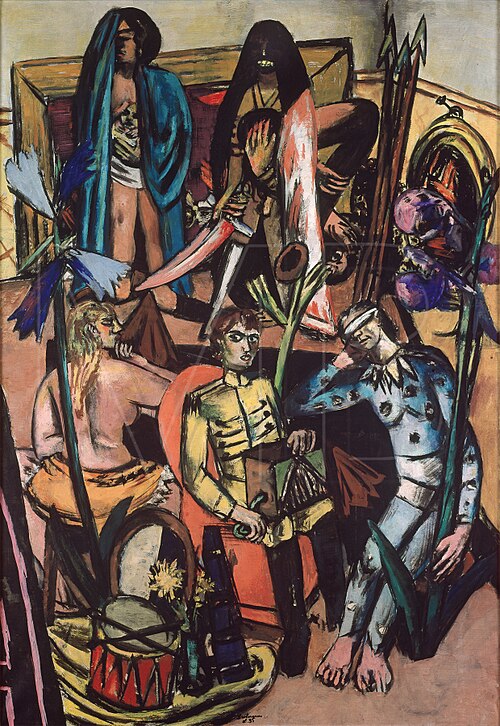 The Organ Grinder, 1935, Max Beckmann