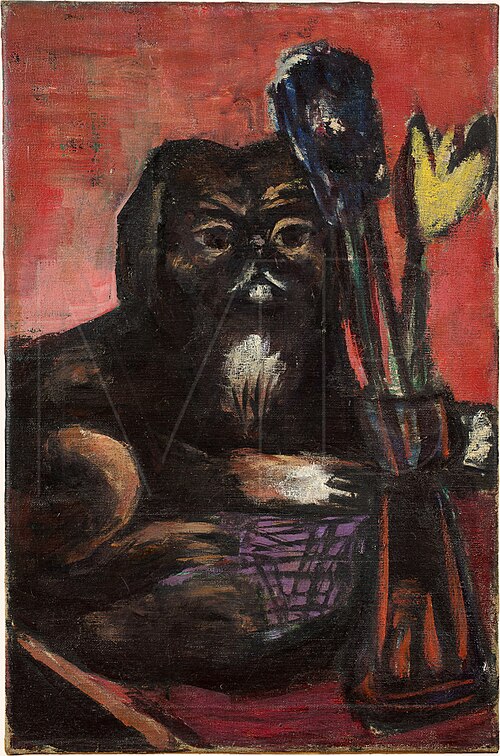 Two Actresses in the Dressing Room, 1946, Max Beckmann