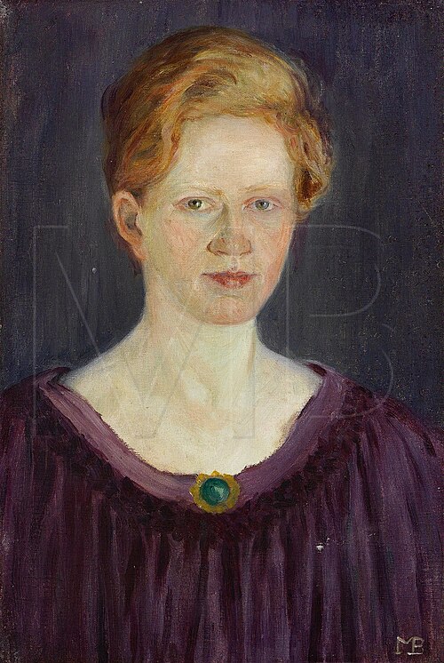 Portrait of his Sister, 1899, Max Beckmann