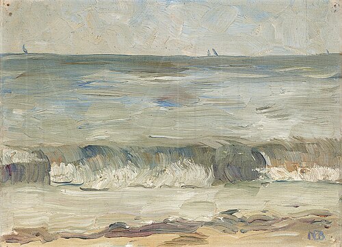 Seacoast, 1902, Max Beckmann