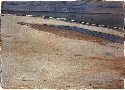 Shore Landscape, 1904, Max Beckmann
