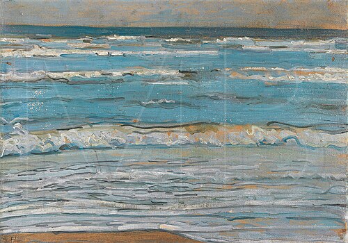 Beach Landscape at High Tide, 1904, Max Beckmann