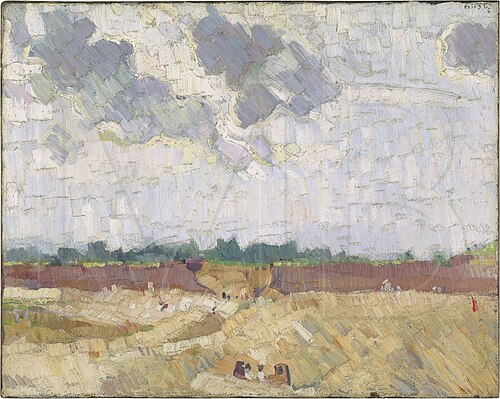 Sandy Suburb, 1905, Max Beckmann