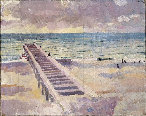 Small Breakwater, 1905, Max Beckmann