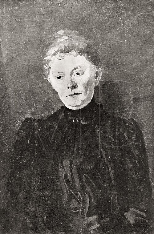 Portrait of His Sister, 1905, Max Beckmann