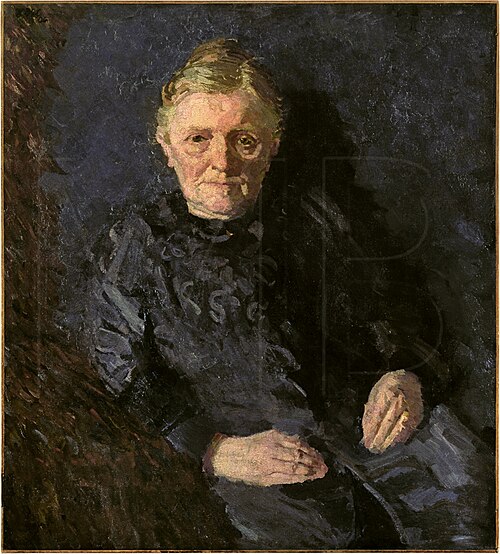 Portrait of His Mother, 1906, Max Beckmann