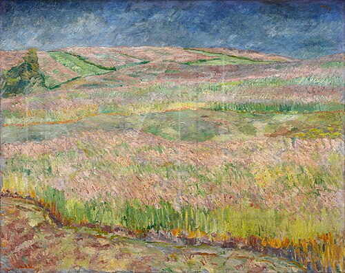 Blooming Cereal Fields, 1907, Max Beckmann