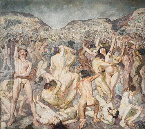 The Battle, 1907, Max Beckmann