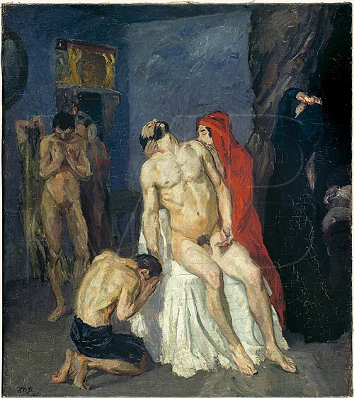 Lamentation, 1908, Max Beckmann