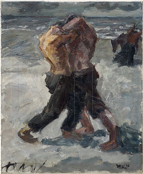 Rivals, 1908, Max Beckmann