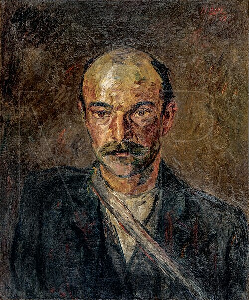 Head of the Shepherd, 1909, Max Beckmann