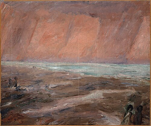 Gloomy Evening by the Sea, 1909, Max Beckmann