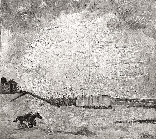 Seashore, 1910, Max Beckmann