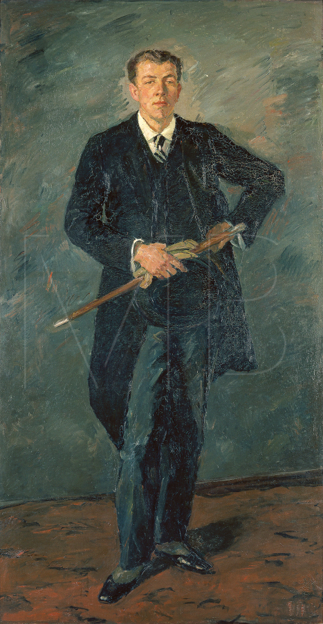 Portrait of Hanns Rabe, 1911, Max Beckmann