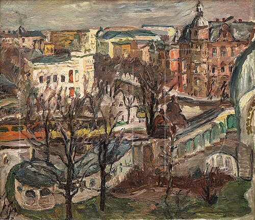 View of the Nollendorfplatz, 1911, Max Beckmann