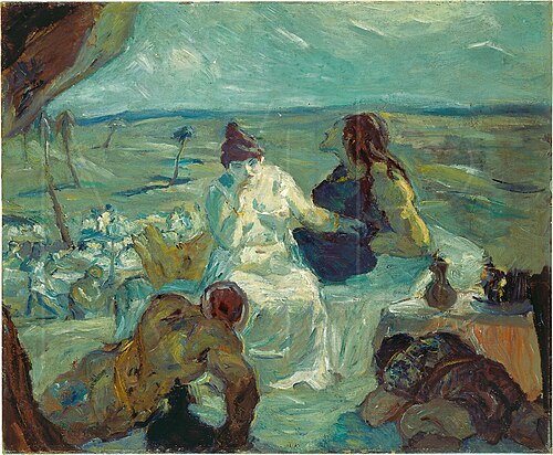 Samson und Delilah, 1912, Max Beckmann