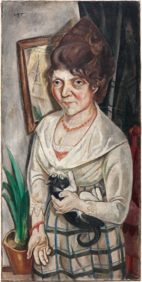 Portrait of Fridel Battenberg, 1920, Max Beckmann
