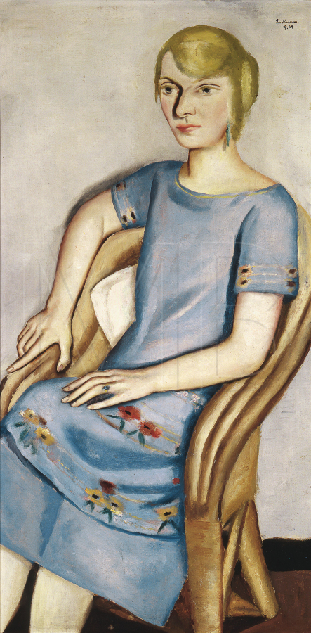 Portait of Irma Simon, 1924, Max Beckmann