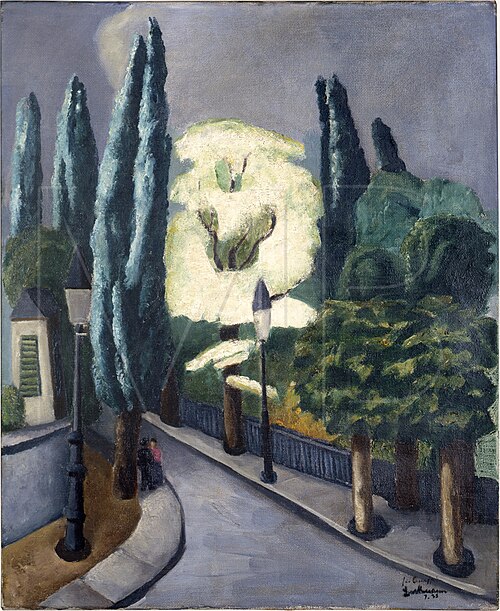 Blooming Acacia, 1925, Max Beckmann