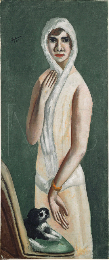 Portrait Quappi Beckmann, 1925, Max Beckmann