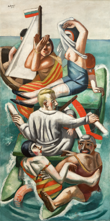 The Bark / Play of the Waves, 1926, Max Beckmann