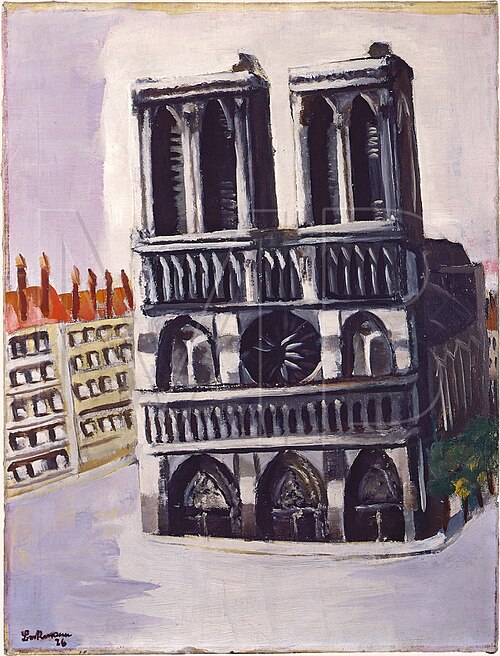 Notre-Dame, 1926, Max Beckmann