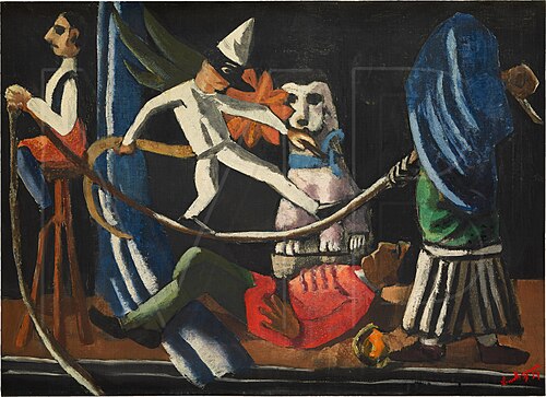 Variety Show, 1927, Max Beckmann