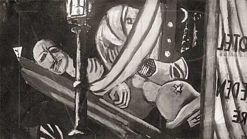 The Murder, 1927, Max Beckmann