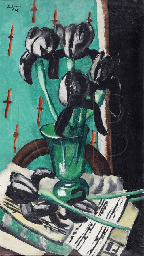 Black Iris, 1928, Max Beckmann