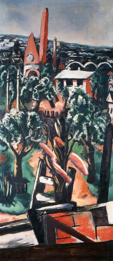New Construction / New Building, 1928, Max Beckmann